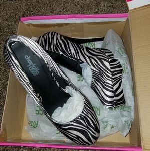 Zebra heels